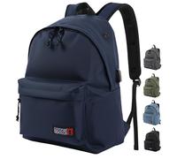 Coronel Tapiocca Men's Coronel Tapioca Backpack for Work, Travel, Daily, School - 20L Capacity, Navy Blue