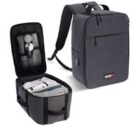 Coronel Tapioca - Travel Backpack Airplane Cabin 40 x 20 x 25 - Ryanair Backpack 40 x 20 x 25 - Travel Cabin Backpack - Adapted for Any Travel and Airline, grey, Mediano