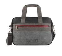 Coronel Tapiocca Red Men’s Laptop Bag, Black (Negro), 7x27x39 Centimeters (W x H x L)