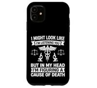Coroner Forensic Scientist Autopsy Medical Examiner Coroner Case for iPhone 11