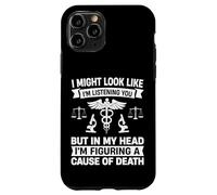 Coroner Forensic Scientist Autopsy Medical Examiner Coroner Case for iPhone 11 Pro