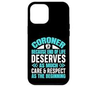 Coroner Forensic Scientist Autopsy Medical Examiner Coroner Case for iPhone 12 Pro Max