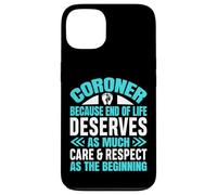 Coroner Forensic Scientist Autopsy Medical Examiner Coroner Case for iPhone 13