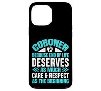 Coroner Forensic Scientist Autopsy Medical Examiner Coroner Case for iPhone 13 Pro Max