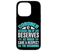 Coroner Forensic Scientist Autopsy Medical Examiner Coroner Case for iPhone 14 Pro