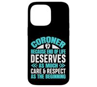 Coroner Forensic Scientist Autopsy Medical Examiner Coroner Case for iPhone 14 Pro Max