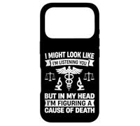Coroner Forensic Scientist Autopsy Medical Examiner Coroner Case for iPhone 17 Pro
