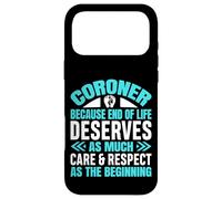 Coroner Forensic Scientist Autopsy Medical Examiner Coroner Case for iPhone 17 Pro Max