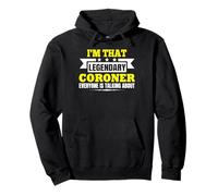 Coroner Forensic Scientist Autopsy Medical Examiner Coroner Pullover Hoodie