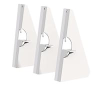 CoroRio 60 Pack 5 Inch Self Stick Cardboard Easel Backs, Premium Cardboard Easel Stand for Picture Frame and Art Easel Stand, Use for Photos, Signs, Crafts, (Pack of 60, White)