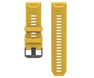 COROS Acc Vertix 2 Silicone Band in Yellow - Perfect for Active Outdoor Enthusiasts
