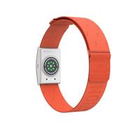 COROS Heart Rate Monitor, Comfort, Easy to wear, Auto-wear Detection, Precise Data, Bluetooth, 38 Hours Battery Life, Connects up to 3 devices at once, for Run and Bike-with Orange Band