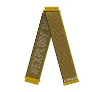 Coros Strap 22mm Yellow Nylon