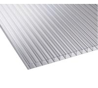Corotherm Polycarbonate Roofing Sheet 4M X 105Cm X 25mm - Clear - 10 Year Guarantee