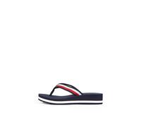 Corp Mid Wedge Sandal Space Blue Tommy Hilfiger Blue 4