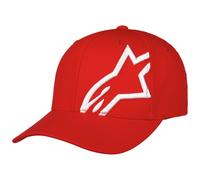 Alpinestars Corp Shift 2 Flexfit Cap, white-red, size L XL for Men