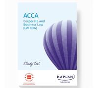CORPORATE AND BUSINESS LAW (ENG) STUDY TEXT