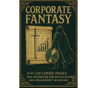 Corporate Fantasy: 6×9 | 110 Lined Pages | Epic Notebook for Office Wizards and Spreadsheet Warriors