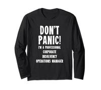 Corporate Insolvency Operations Manager Long Sleeve T-Shirt