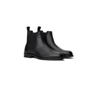 Corporate Leather Chelsea Boots Black