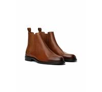 Corporate Leather Chelsea Boots Cognac