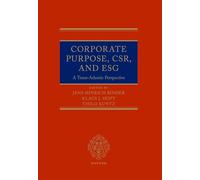 Corporate Purpose, CSR, and ESG