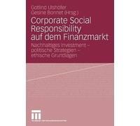 Corporate Social Responsibility auf dem Finanzmarkt: Nachhaltiges Investment - p
