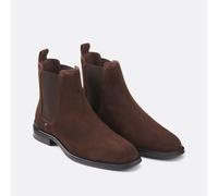 Corporate Suede Chelsea Boots Brown
