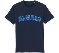 Corporate Togs BAWBAG Funny Joke T-Shirt - Scotland Slang Printed Tee, 100% Cotton, Short Sleeves, Regular Fit, Round Neck T-Shirt | Unisex & Men’s Clothing Navy Blue