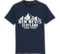 Corporate Togs Ben Nevis Scotland Walking Challenge T-Shirt, Medium, Navy Blue