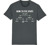Corporate Togs How to Fix Stuff T-Shirt Funny DIY Man DIY Engineer Builder