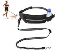 Corpower Dog Jogging Leash - Multifunctional, with Space for a Water Bottle, Suitable for Jogging, Cycling, Hiking