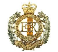 Corps Of Royal Engineers QMS overstock unworn (QC) Cap Badge