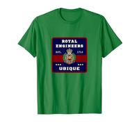Corps of Royal Engineers Regiment Items T-Shirt, Men, Kelly Green, Small