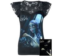 Corpse Bride Emily - Glow In The Dark T-Shirt black S