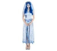 Corpse Bride Emily Womens Costume Adults Halloween Fancy Dress Licensed