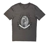 Corpse Bride Men's Can The Living Marry The Dead T-Shirt in Charcoal | Size: 2XL Corpse Bride Charcoal 2XL