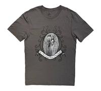 Corpse Bride Men's Can The Living Marry The Dead T-Shirt in Charcoal | Size: Medium Corpse Bride Charcoal M