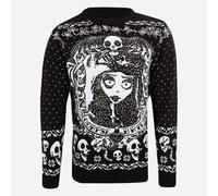 Corpse Bride: Skulls Christmas Jumper Small