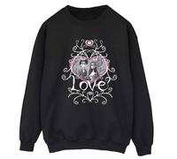 Corpse Bride Women's Love Heart Frame Sweatshirt in Black | Size: XL Corpse Bride Black XL