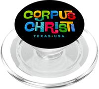 Corpus Christi Texas Mid Century Design PopSockets PopGrip for MagSafe