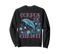CORPUS CHRISTI TX DOLPHIN COLORFUL BEACH SOUVENIR Sweatshirt