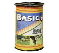 Corral Basic Fencing Tape - Yellow/Orange - 250m x 10mm