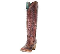 Corral Boot Company Womens Cognac Embroidered Boot Brown brown Size: 5 UK