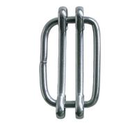 Corral Stainless Steel Tape Connector (Pack Of 5) Silver (13mm)