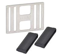 Corral Unisex's Tape Connector Litzclip Stainless Steel 5 Pack 40mm, Clear, 40 mm