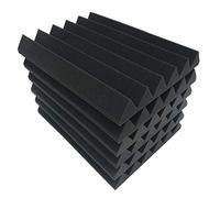 Correa 12Pack Acoustic Foam Panel for Microphone Isolation Shield 11.8X15.75X5Inch Soundproof Foam Panel Noise Filter