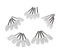 Correa 25pcs Felt Polishing Buffing Pad Head Set Rotary Tools for Accessories