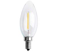 Correa Dimmable E12 2W COB Candle Flame Filament LED Light Bulb Lamp 10 * 3.5cm
