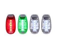 Correa High Night Visibility Navigation Light Lights for Boat Kayak Bike Stroller Runners and Night Running